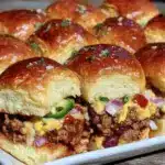Super Bowl chili dog sliders - featured image