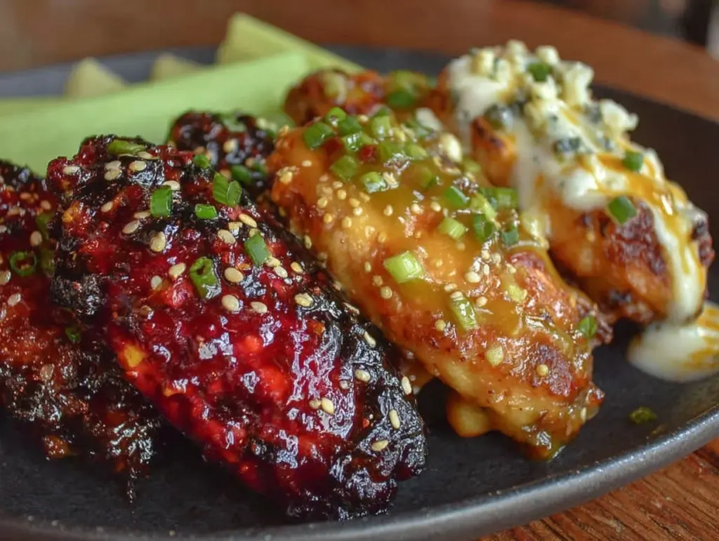 Sweet & Spicy Wing Trio - featured image