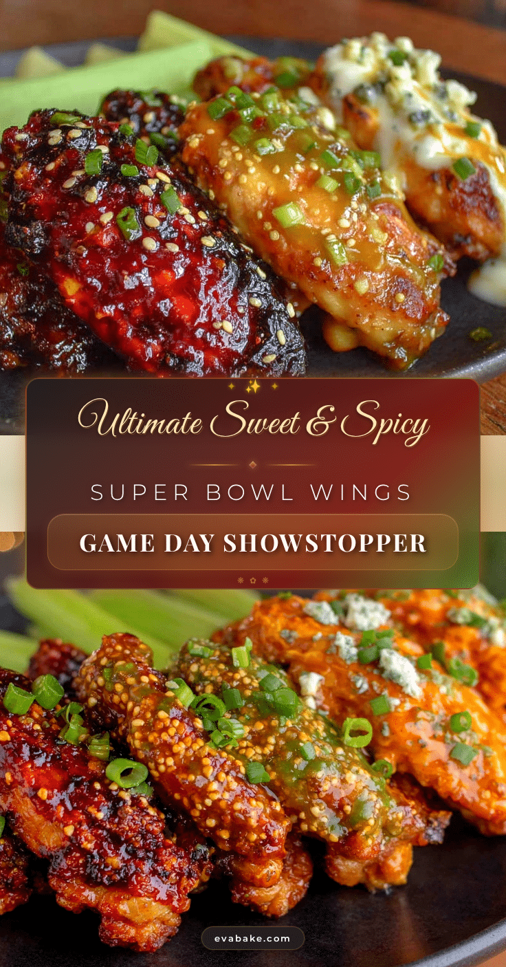 Sweet & Spicy Wing Trio recipe