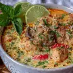 Thai coconut curry soup - featured image