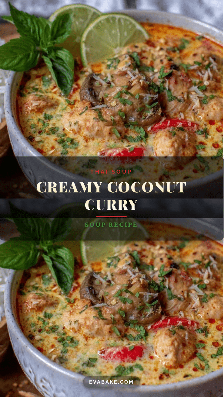 Thai coconut curry soup recipe