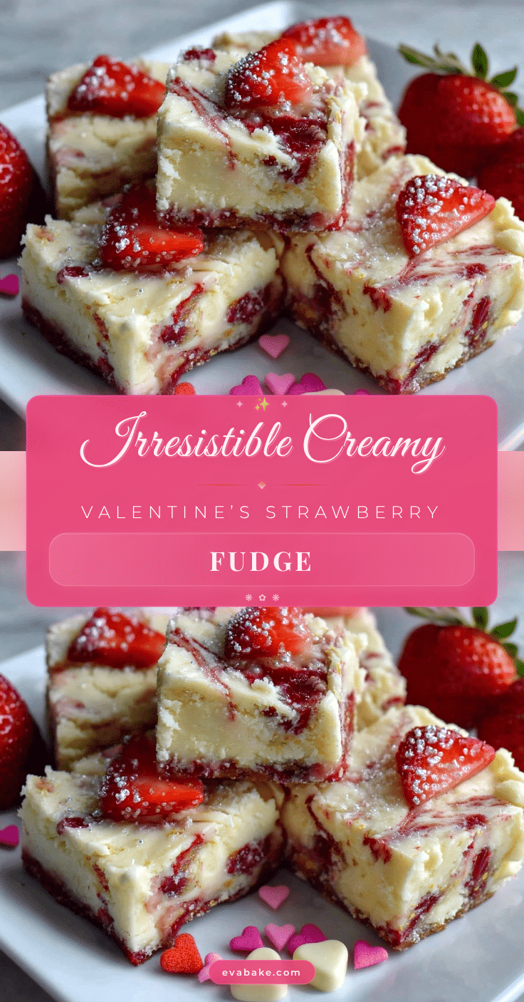 Valentine’s Strawberry Fudge recipe