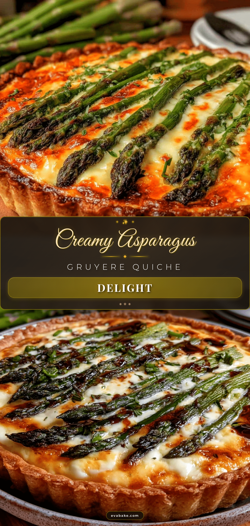 asparagus gruyere quiche recipe