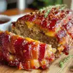 bacon-wrapped meatloaf - featured image