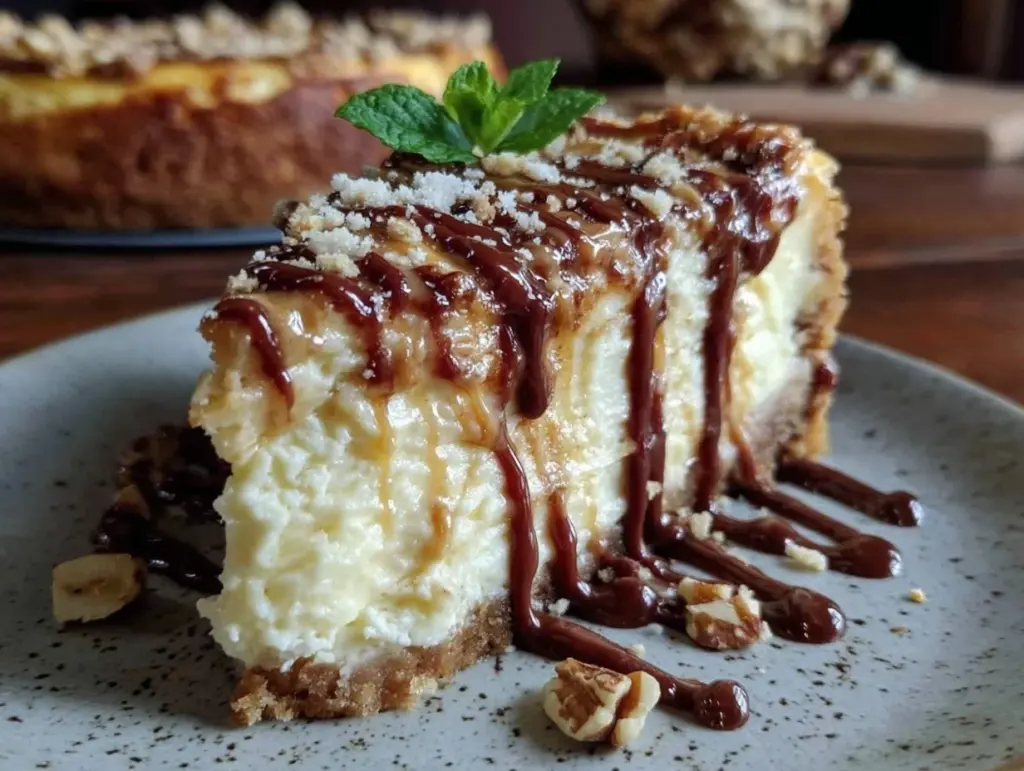 Baileys Irish Cream Cheesecake - featured image