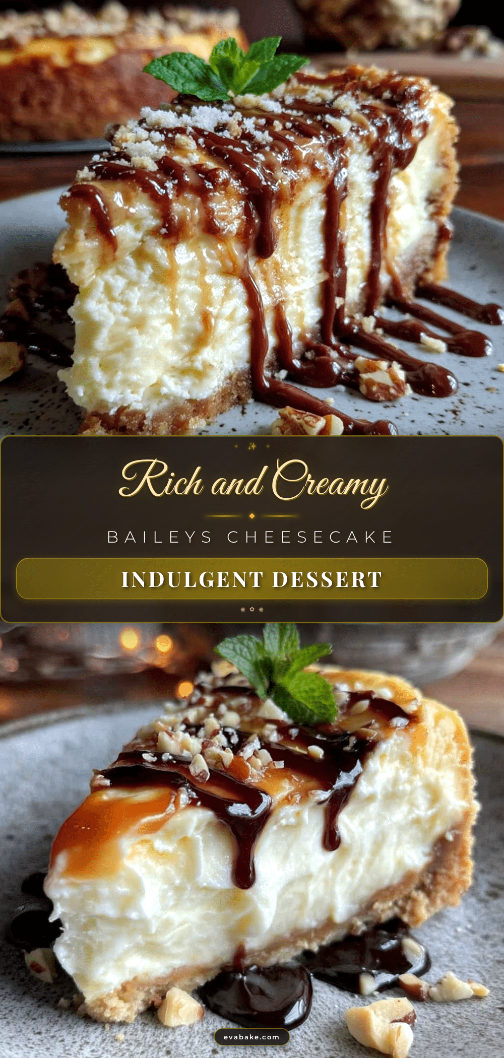 Baileys Irish Cream Cheesecake recipe