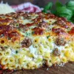 baked ziti with italian sausage - featured image