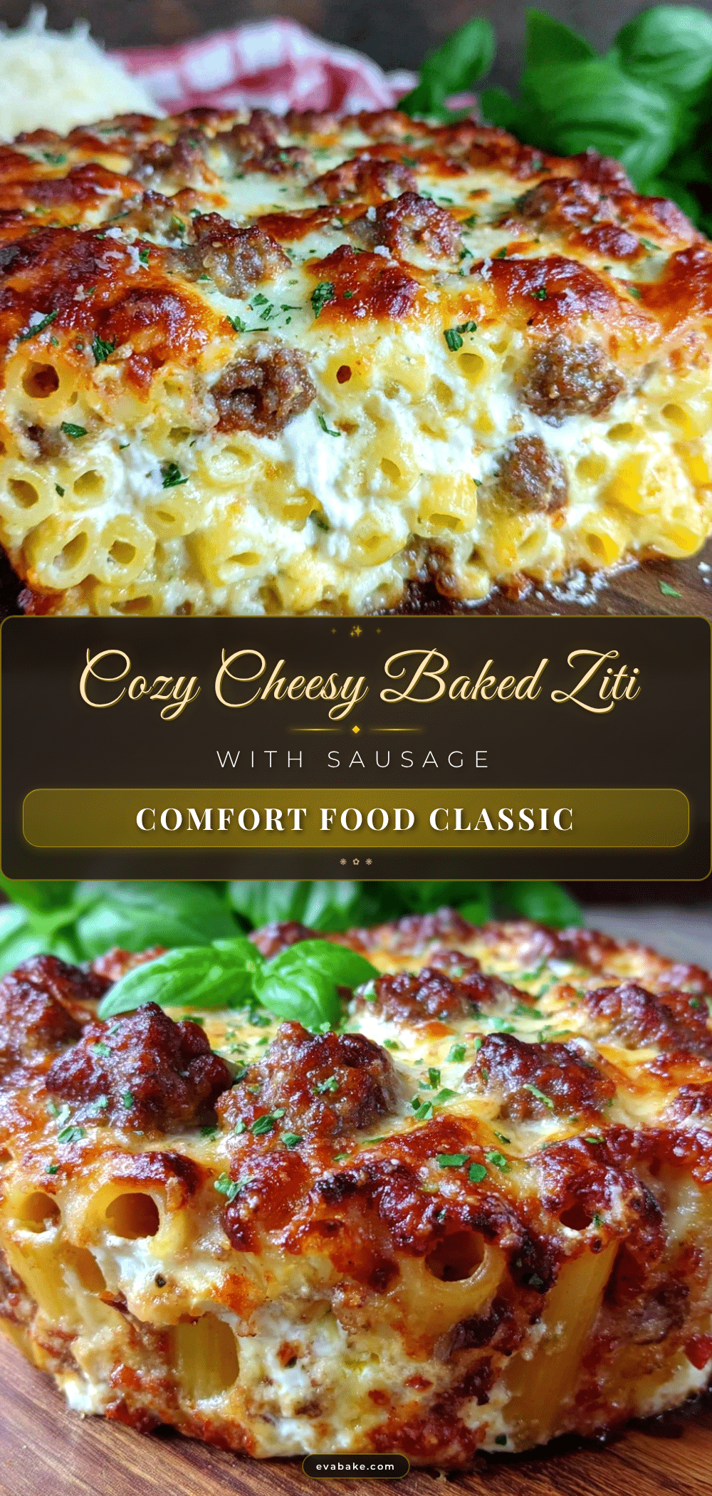 baked ziti with italian sausage recipe