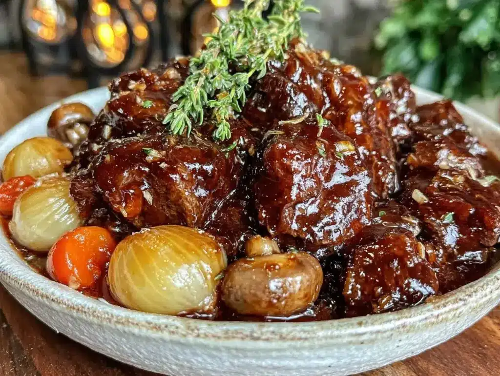 beef bourguignon recipe - featured image