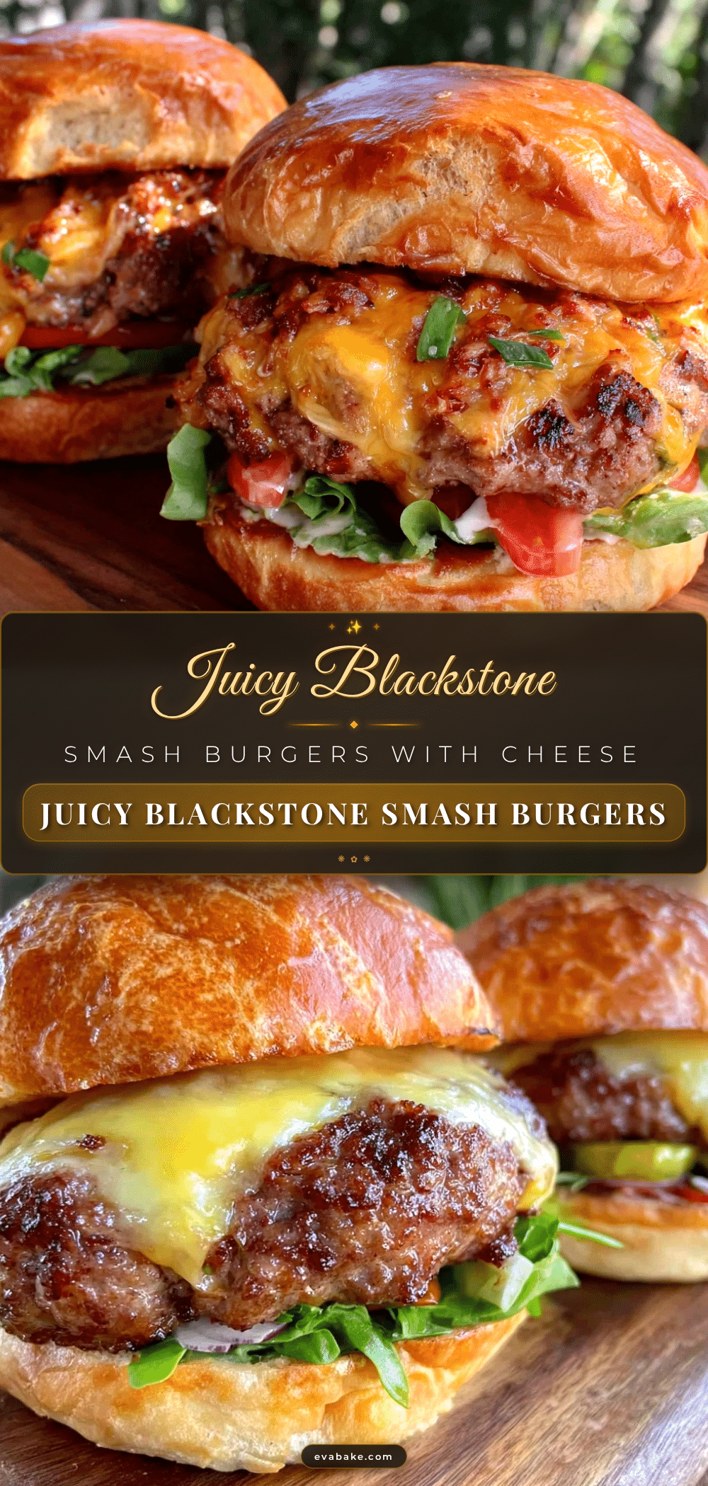Blackstone flat top smash burgers recipe