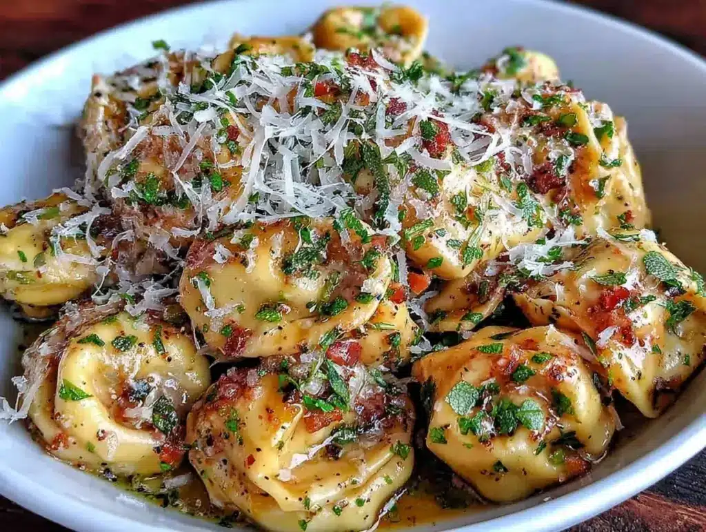 brown butter sage tortellini - featured image