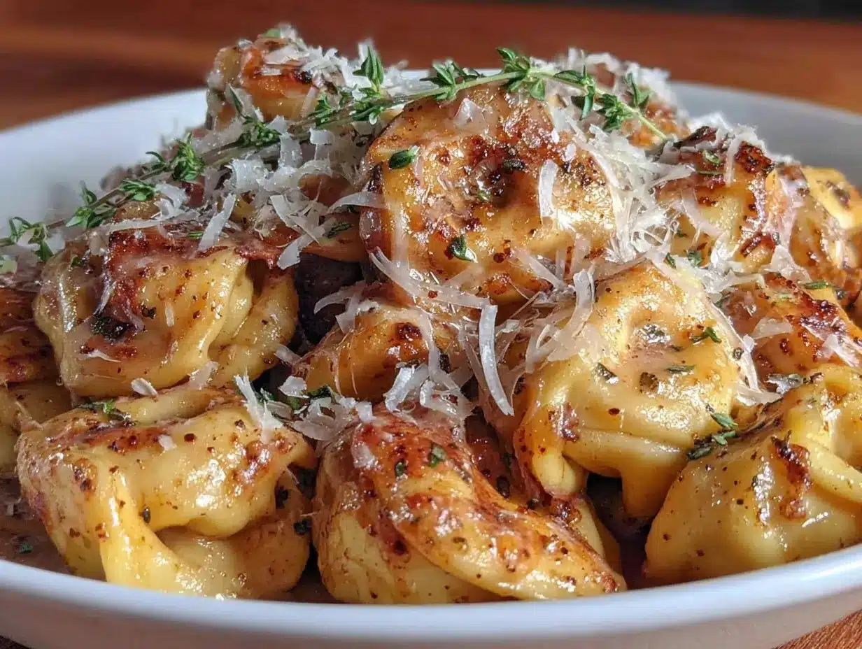 brown butter sage tortellini preparation steps