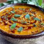 butternut squash soup with sage - featured image