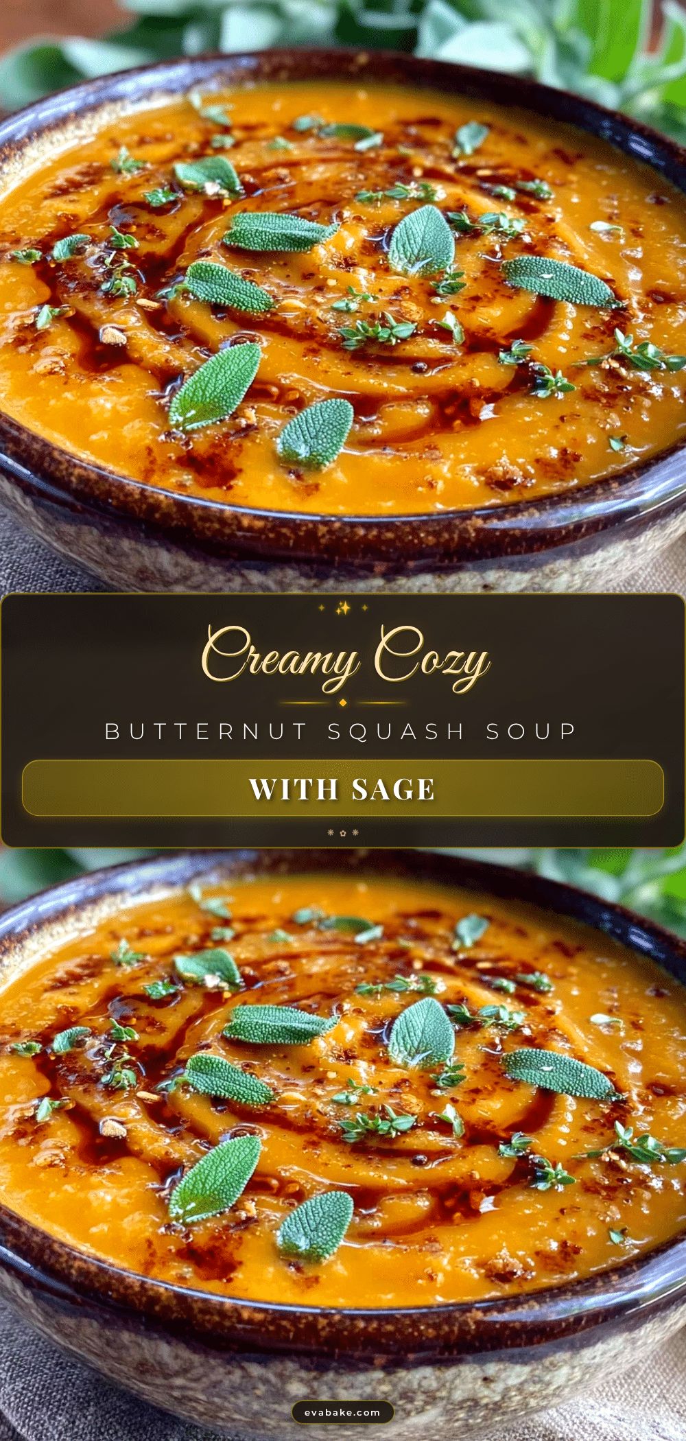 butternut squash soup with sage recipe