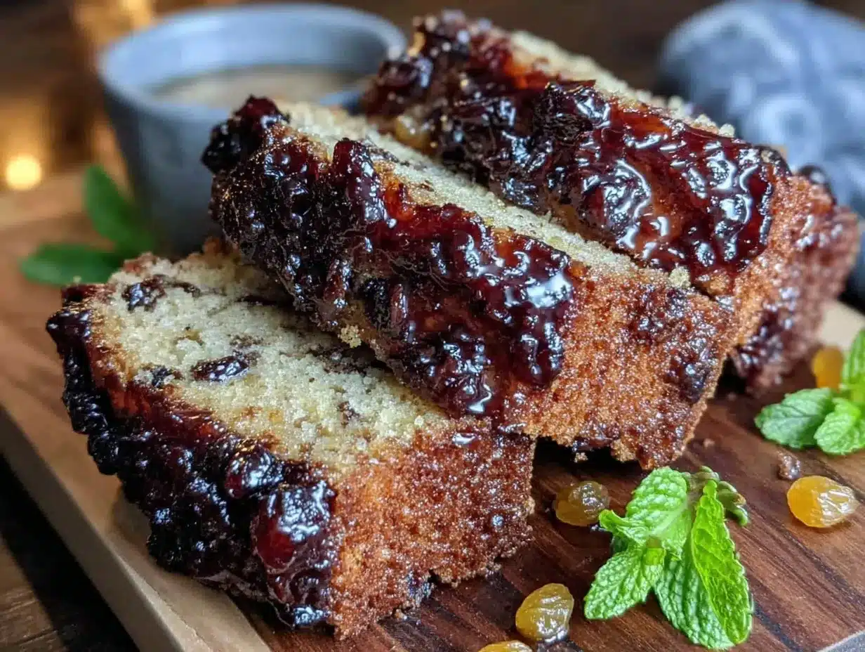 Caribbean rum cake preparation steps