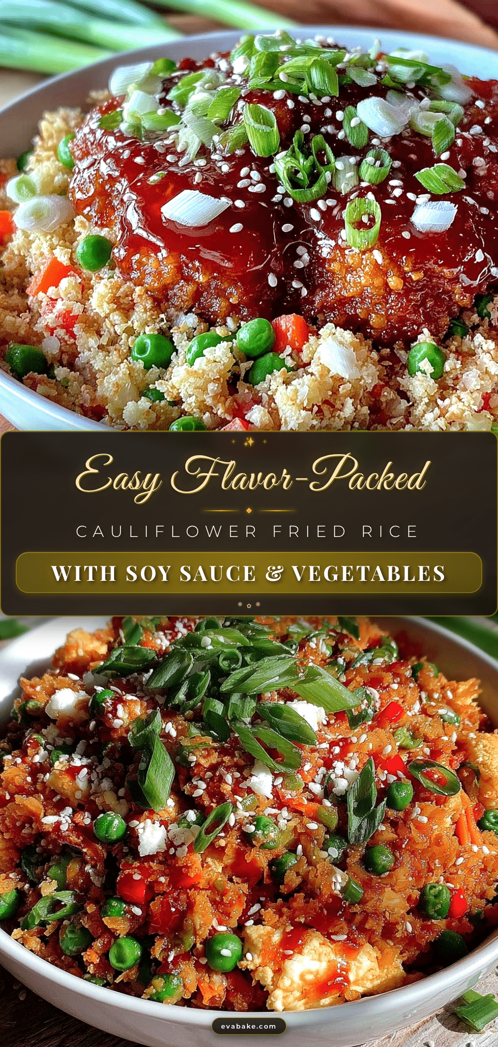 cauliflower fried rice recipe