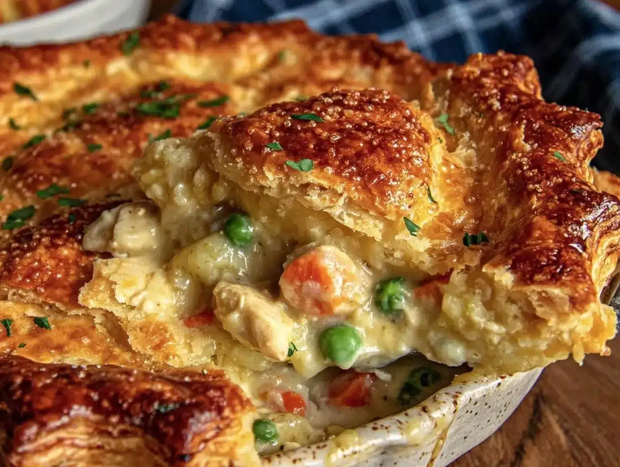 chicken pot pie recipe preparation steps