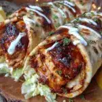 chicken shawarma wraps - featured image