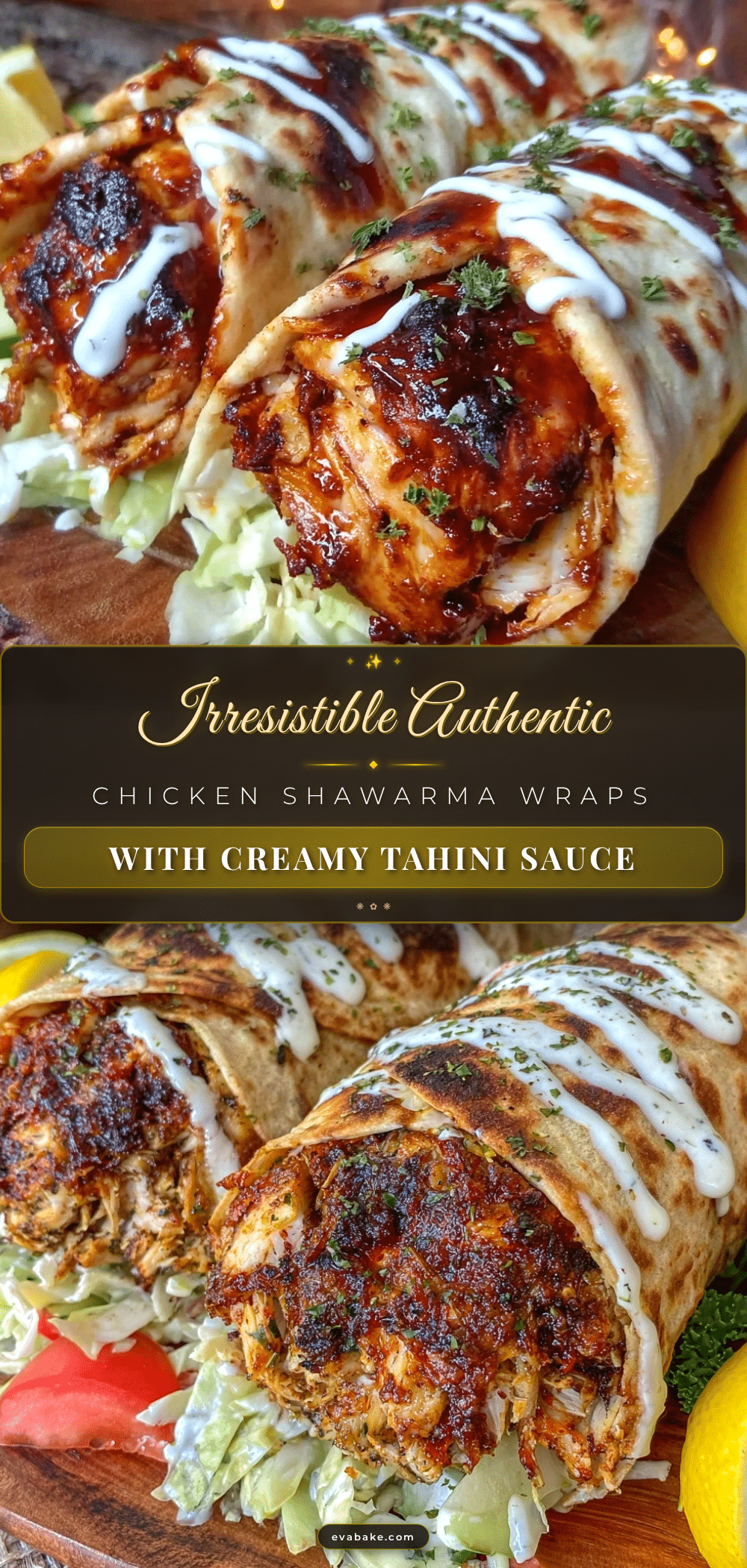 chicken shawarma wraps recipe