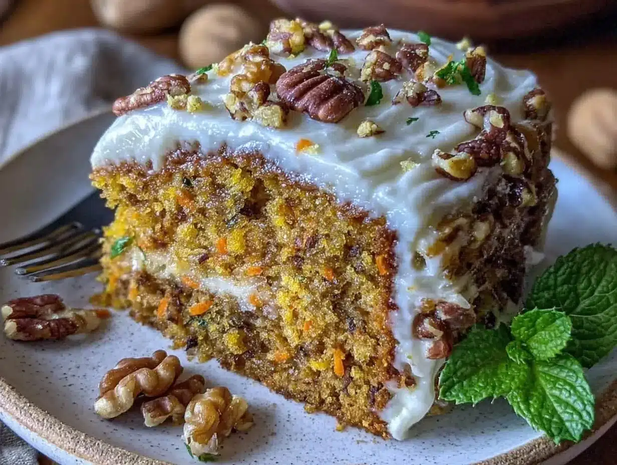 classic carrot cake recipe preparation steps