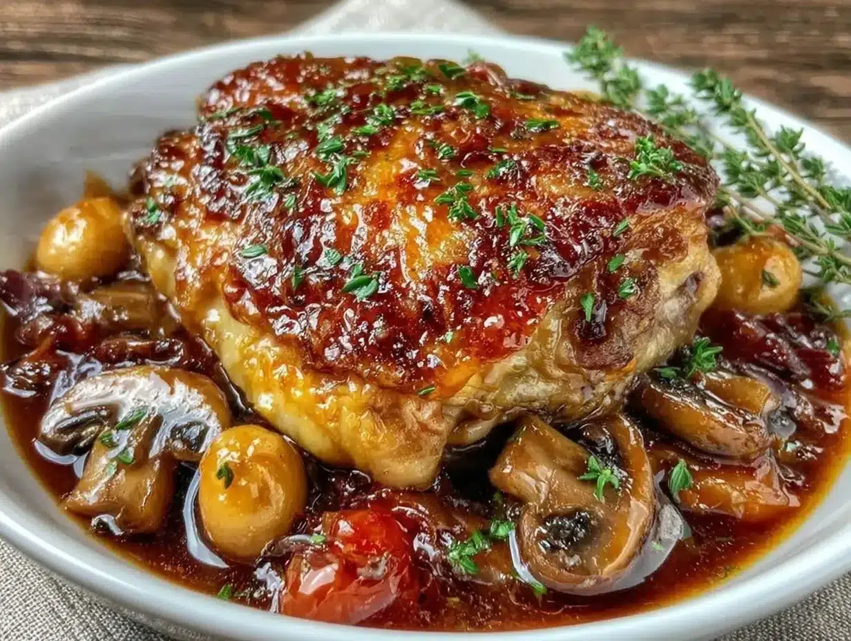 classic coq au vin recipe preparation steps