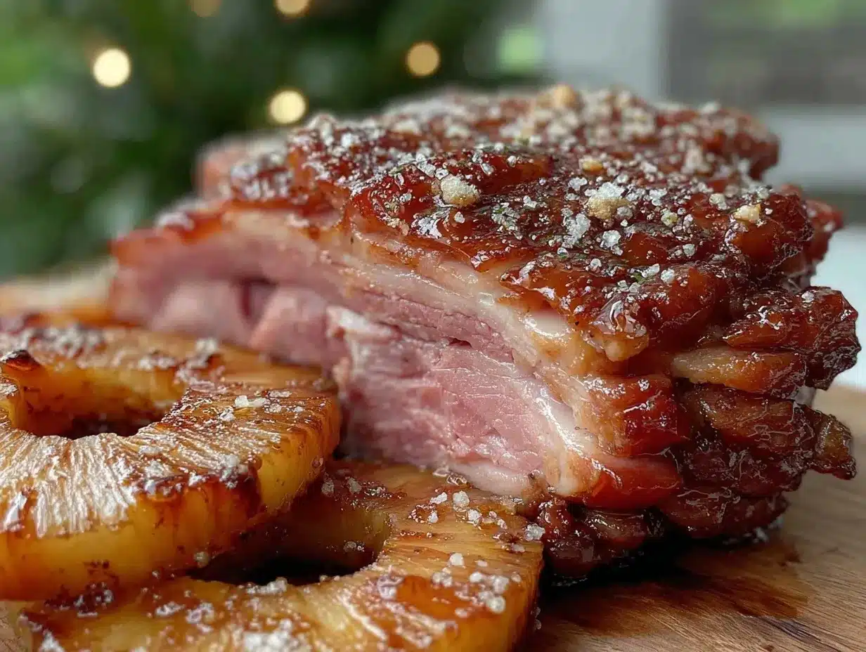 classic honey glazed ham preparation steps