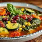 classic minestrone soup - featured image
