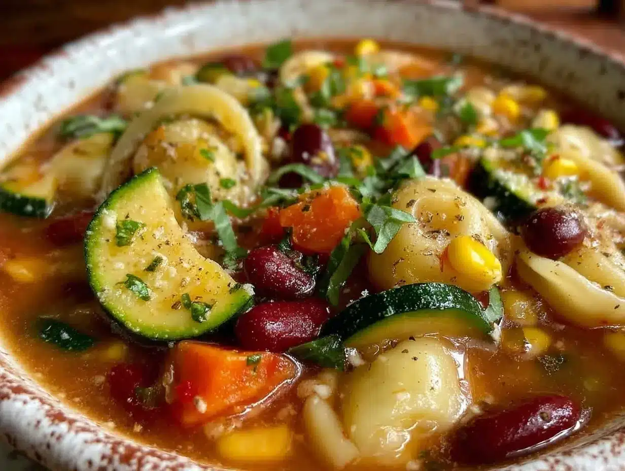 classic minestrone soup preparation steps