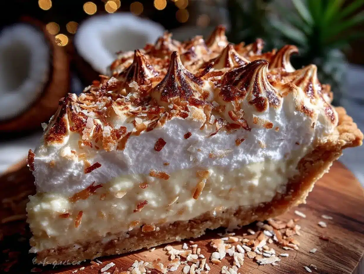 coconut cream pie preparation steps