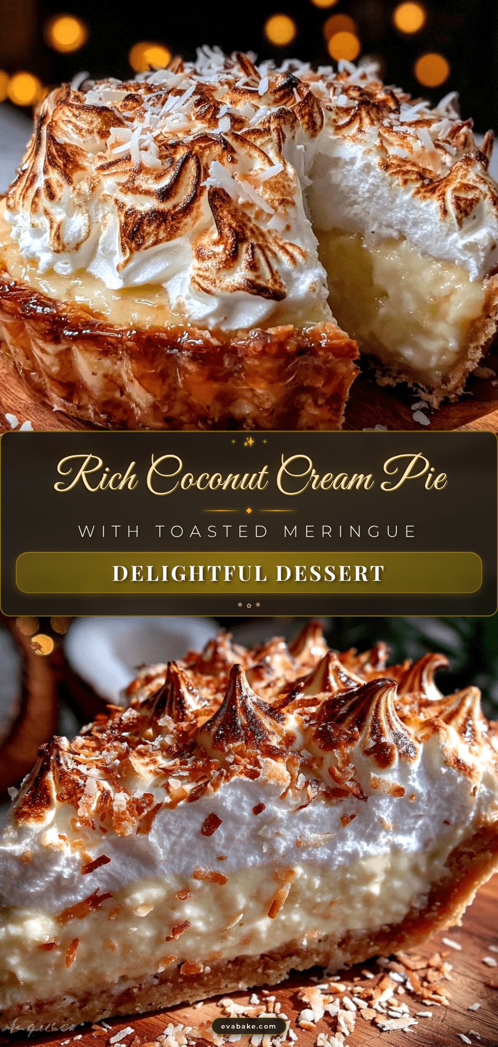 coconut cream pie recipe