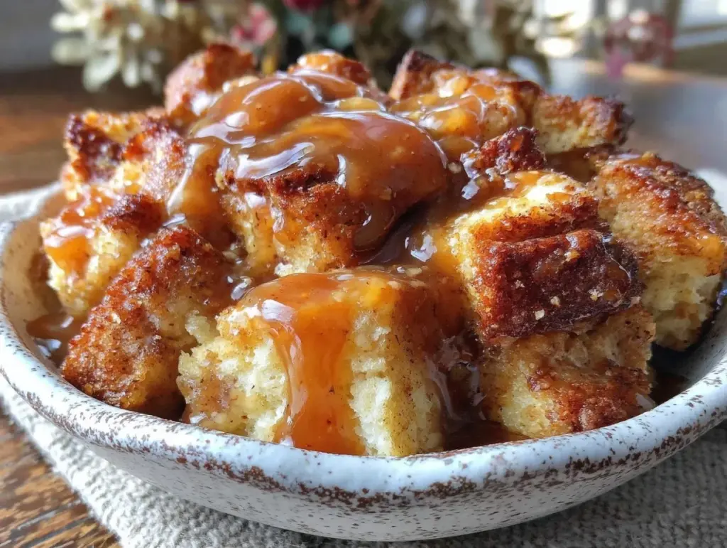 cozy bread pudding - featured image