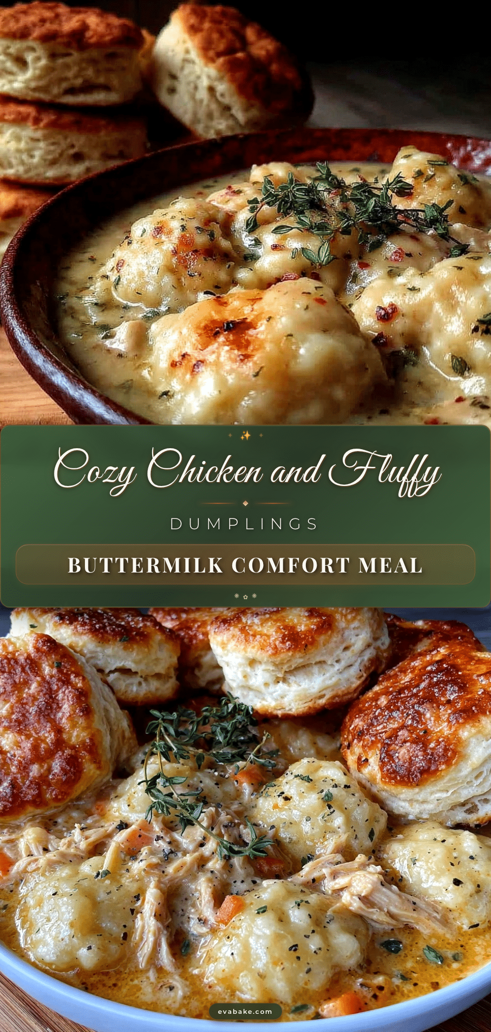 cozy chicken and dumplings recipe