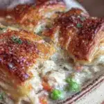 cozy chicken pot pie - featured image