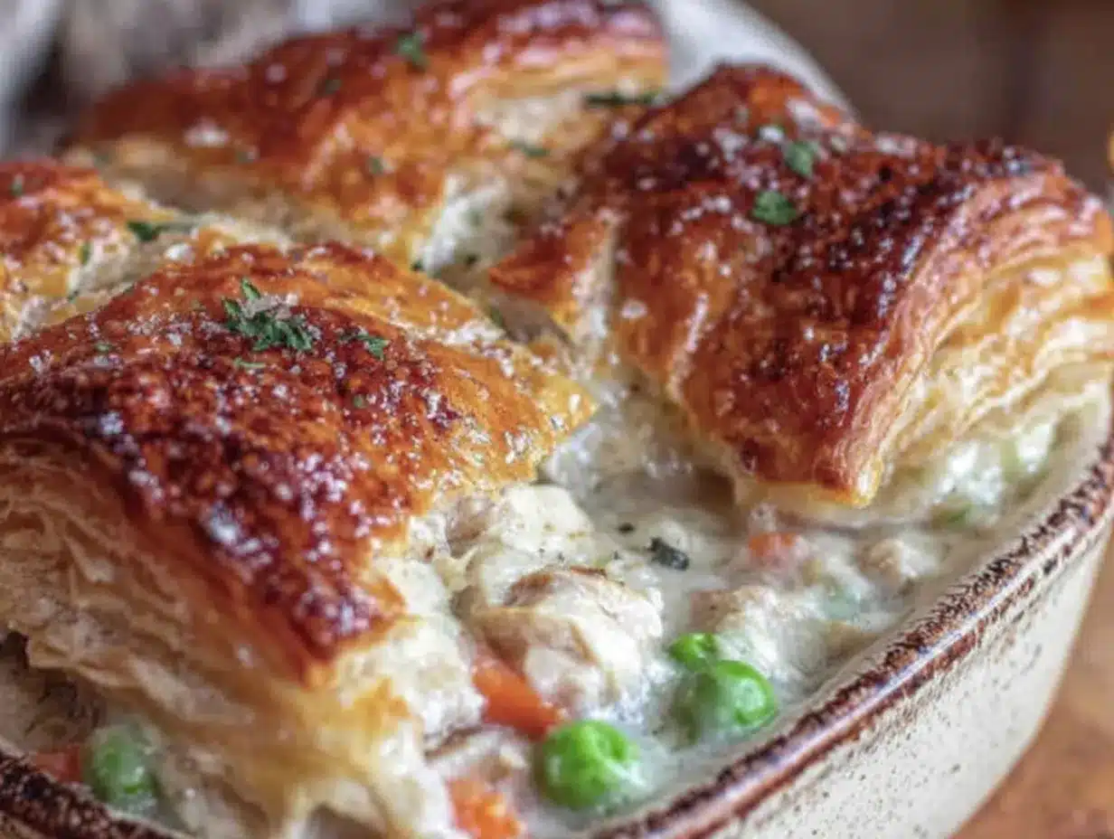 cozy chicken pot pie preparation steps