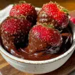 cozy chocolate fondue - featured image
