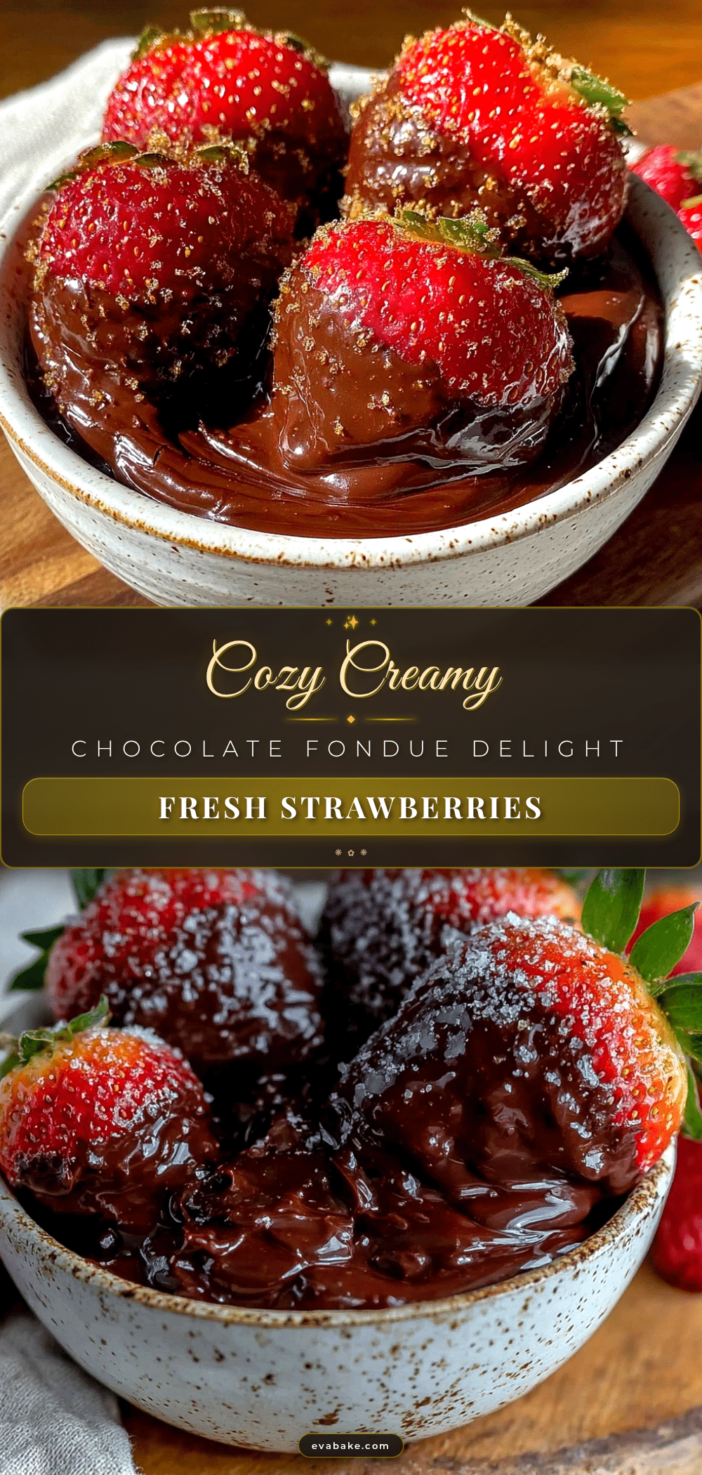 cozy chocolate fondue recipe