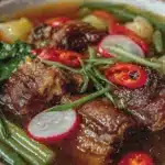 cozy sinigang soup recipe - featured image