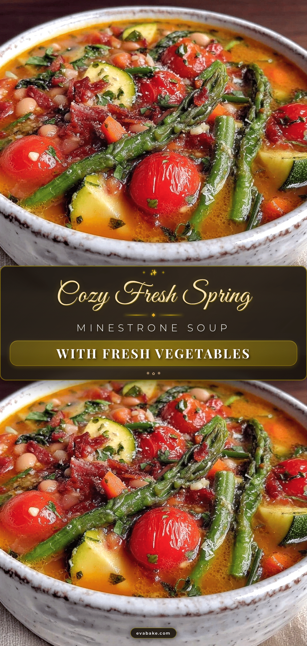 cozy spring minestrone soup recipe