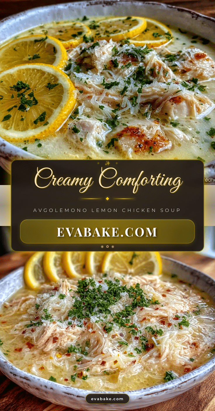 creamy avgolemono soup recipe