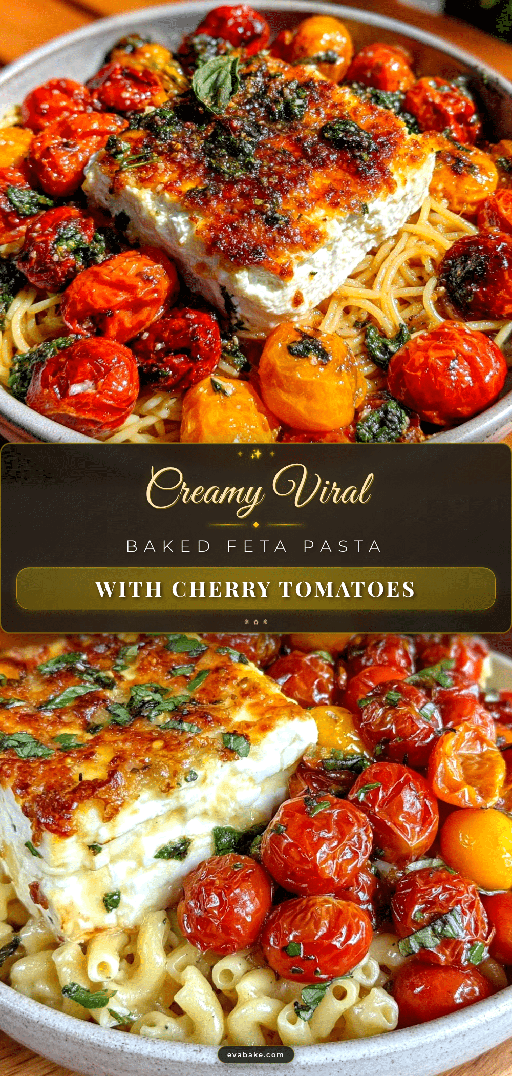 creamy baked feta pasta recipe