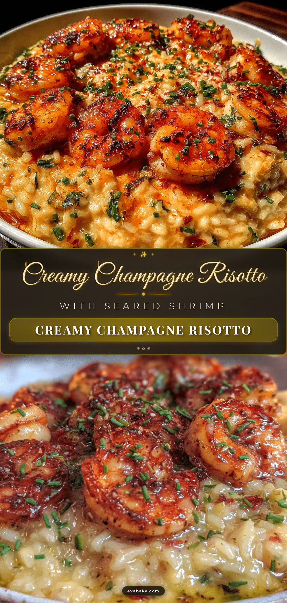 creamy champagne risotto recipe