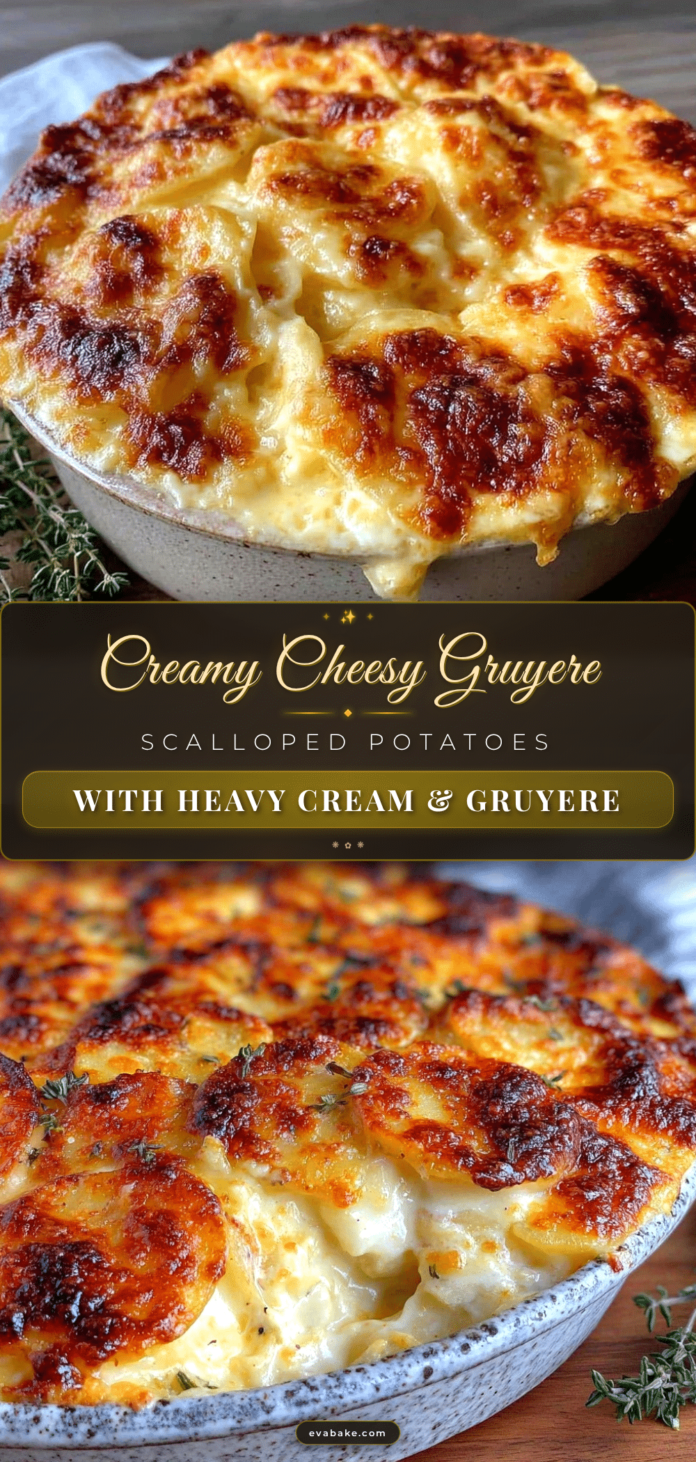 creamy cheesy scalloped potatoes recipe
