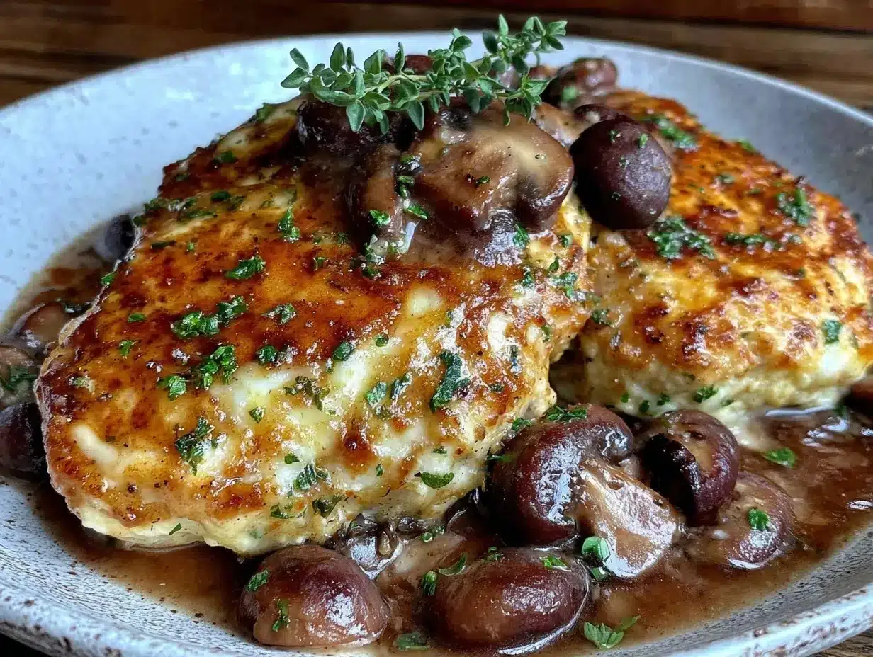 Creamy Chicken Marsala preparation steps