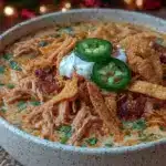 creamy chicken tortilla soup - featured image