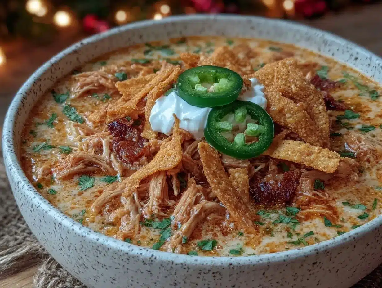 creamy chicken tortilla soup preparation steps