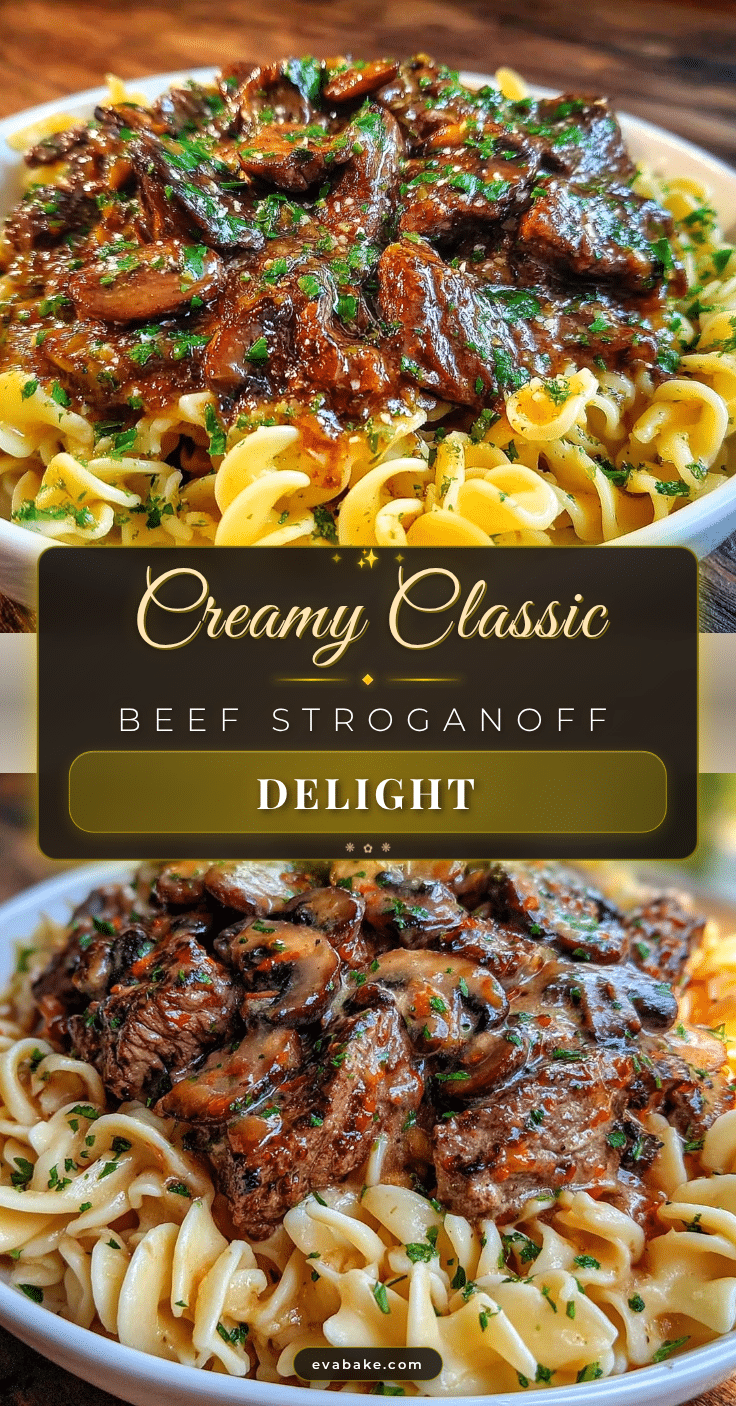 creamy classic beef stroganoff recipe recipe