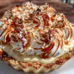 creamy coconut cream pie - featured image