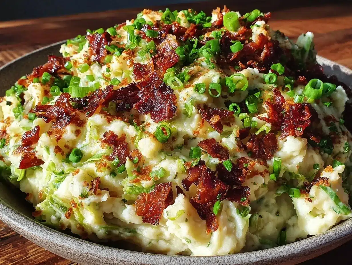 creamy colcannon preparation steps
