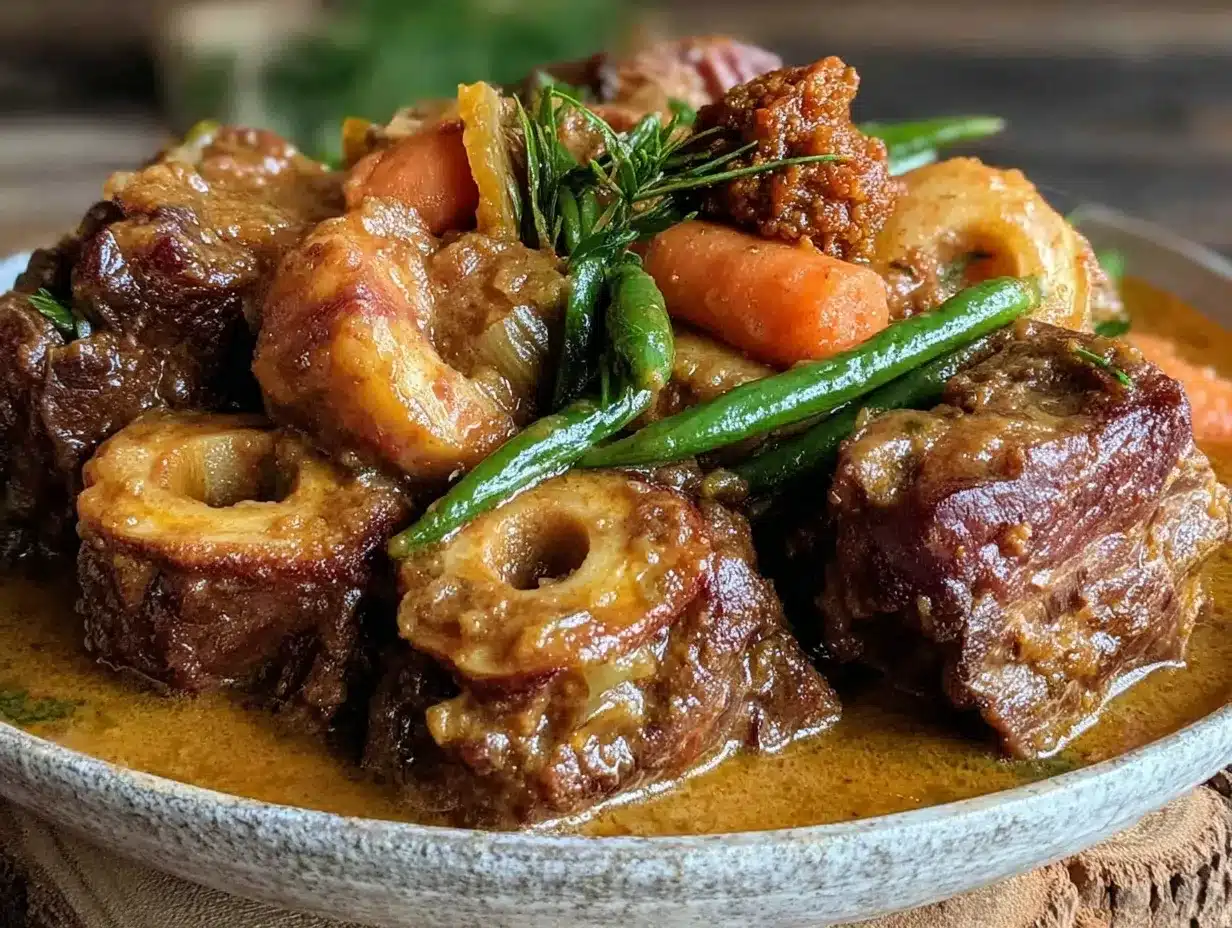 creamy kare-kare preparation steps