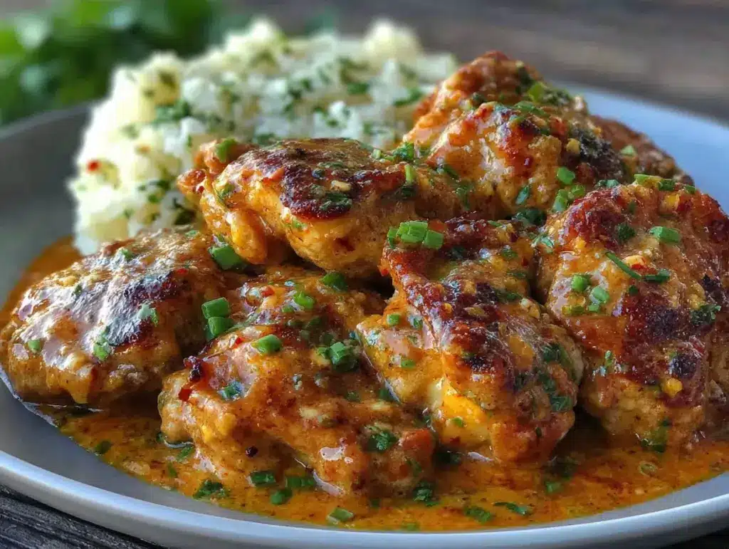 creamy keto butter chicken - featured image